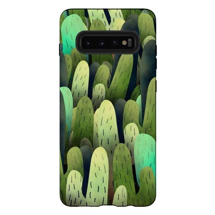 Galaxy S10 plus StrongFit The cactus fields  by Steve Wade (Swade)