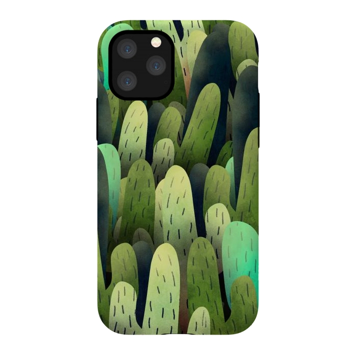 iPhone 11 Pro StrongFit The cactus fields  by Steve Wade (Swade)