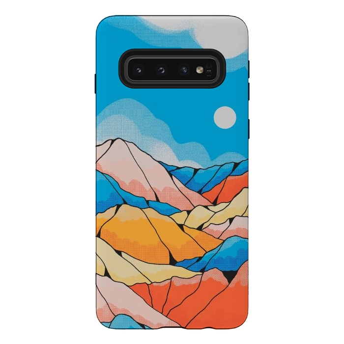 Galaxy S10 StrongFit The spring hill peaks by Steve Wade (Swade)