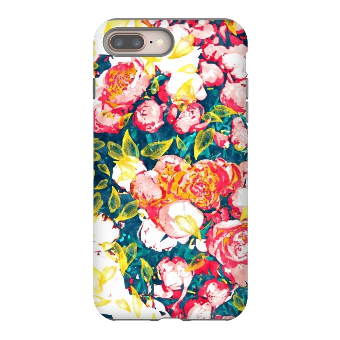 iPhone 7 plus StrongFit Nature Smiles in Flowers by Uma Prabhakar Gokhale