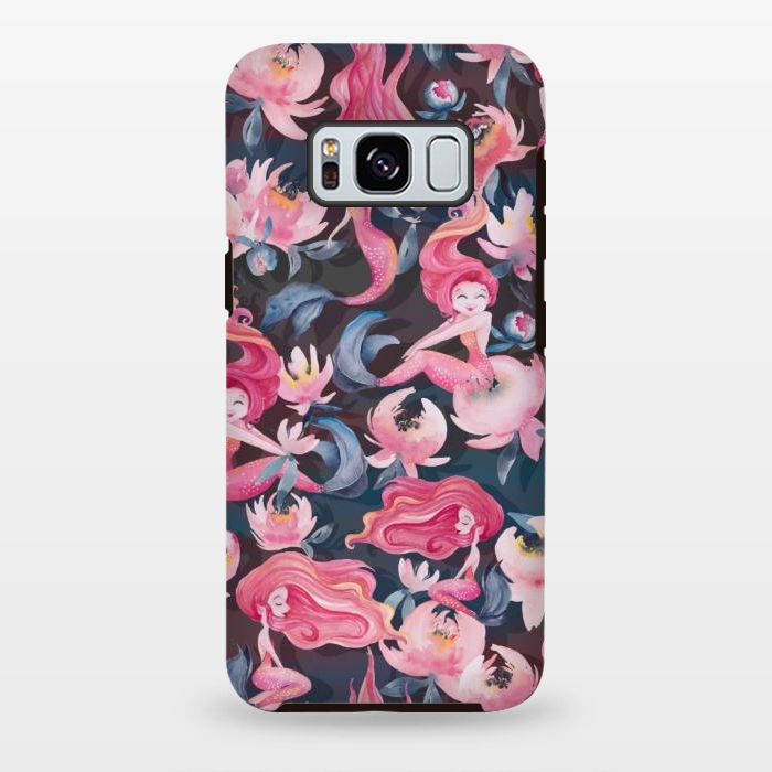 Galaxy S8 plus StrongFit Mini Mermaid Mischief by gingerlique