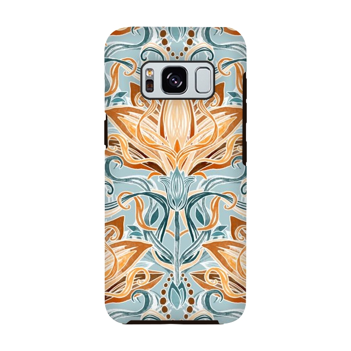 Galaxy S8 StrongFit Autumn Afternoon Art Nouveau  by Micklyn Le Feuvre