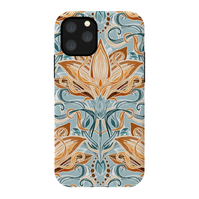 iPhone 11 Pro StrongFit Autumn Afternoon Art Nouveau  by Micklyn Le Feuvre