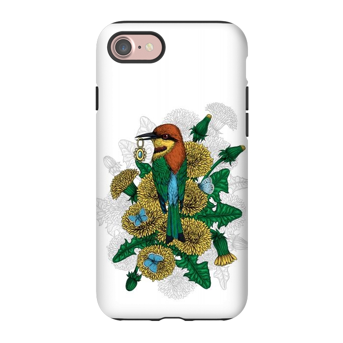 iPhone 7 StrongFit The bee eater with the golden pendant by Katerina Kirilova