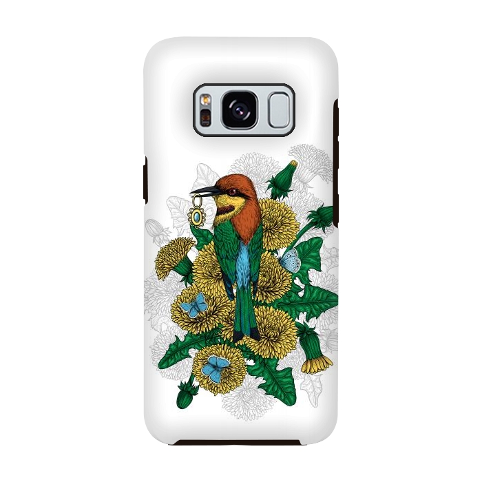 Galaxy S8 StrongFit The bee eater with the golden pendant by Katerina Kirilova