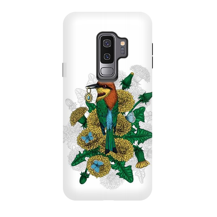 Galaxy S9 plus StrongFit The bee eater with the golden pendant by Katerina Kirilova
