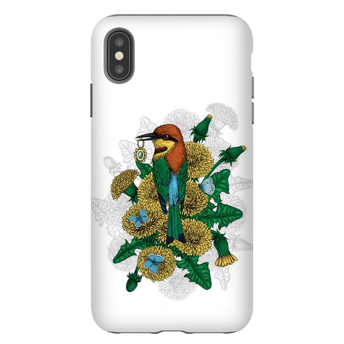 iPhone Xs Max StrongFit The bee eater with the golden pendant by Katerina Kirilova