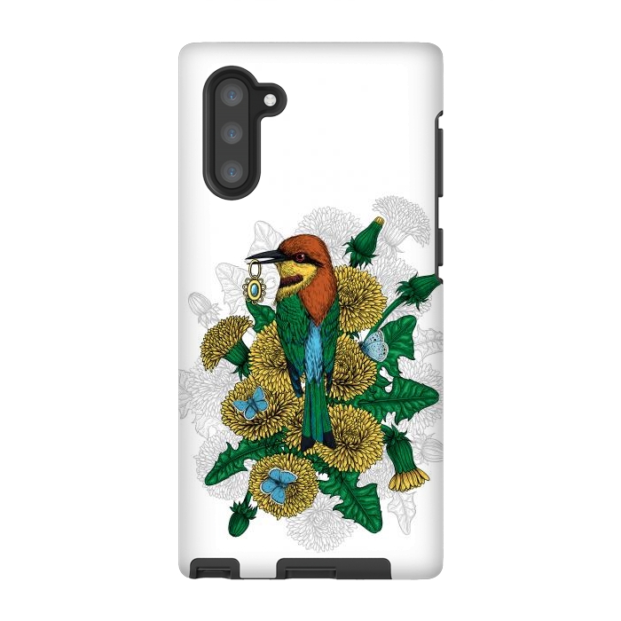 Galaxy Note 10 StrongFit The bee eater with the golden pendant by Katerina Kirilova