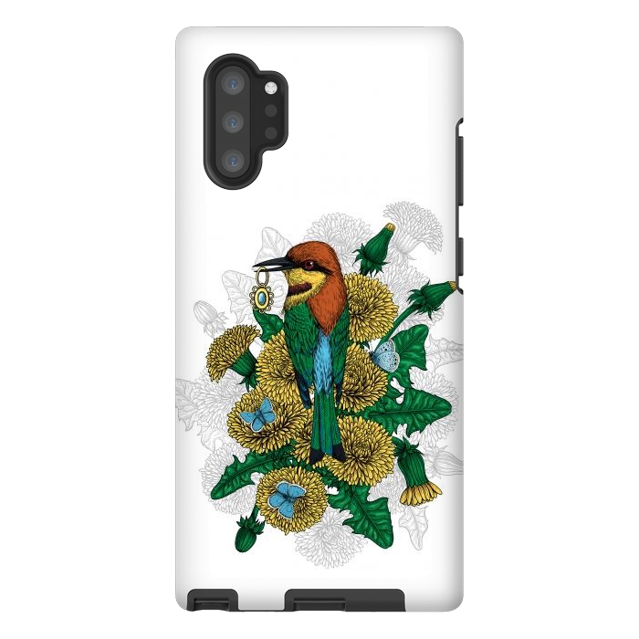 Galaxy Note 10 plus StrongFit The bee eater with the golden pendant by Katerina Kirilova