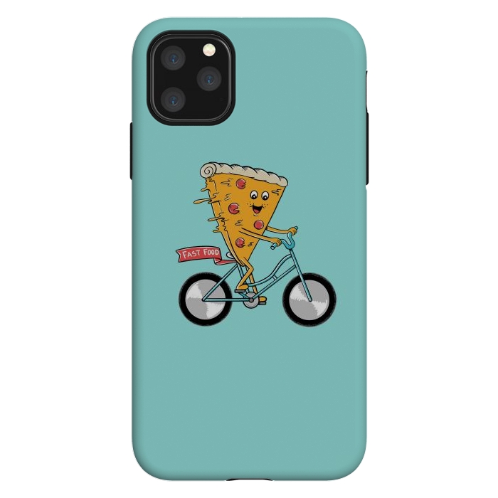 iPhone 11 Pro Max StrongFit Pizza Fast Food by Coffee Man