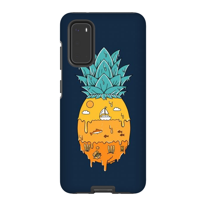 Galaxy S20 StrongFit Pineapple Landscape by Coffee Man