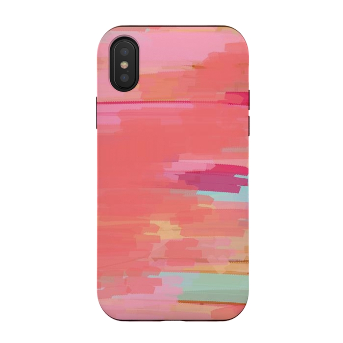 iPhone Xs / X StrongFit PEACHY by Josie