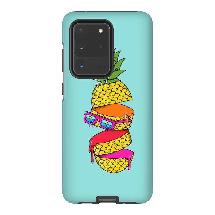 Galaxy S20 Ultra StrongFit Pineapple Colors by Coffee Man