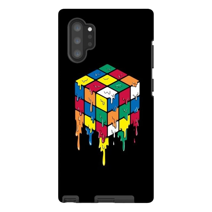 Galaxy Note 10 plus StrongFit Rubiks Cube by Coffee Man