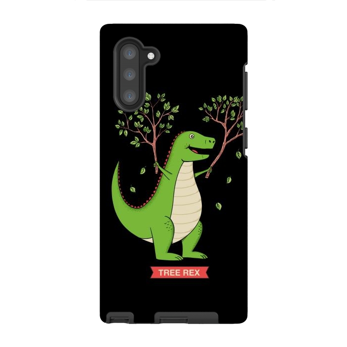 Galaxy Note 10 StrongFit Tree Rex  by Coffee Man