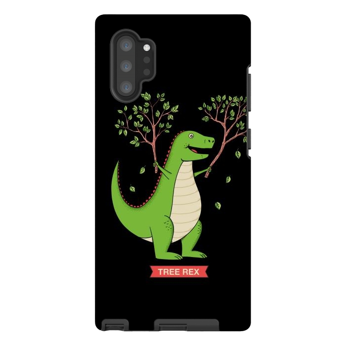 Galaxy Note 10 plus StrongFit Tree Rex  by Coffee Man