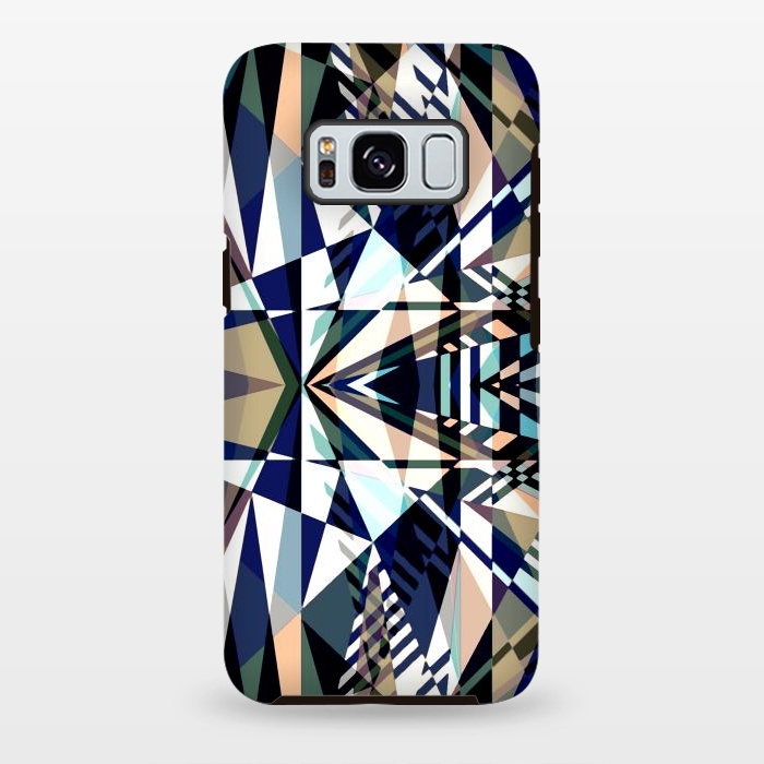 Galaxy S8 plus StrongFit Urban street art triangles collage by Oana 