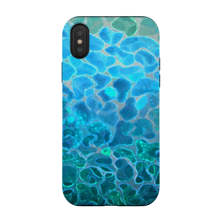 iPhone Xs / X StrongFit Underwater Sea Background G573 by Medusa GraphicArt