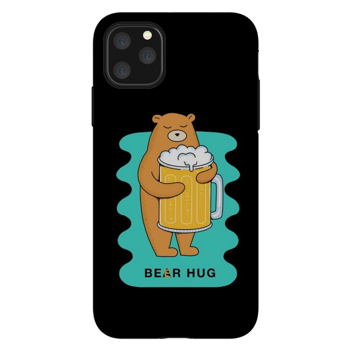 iPhone 11 Pro Max StrongFit Beer Hug 2 by Coffee Man