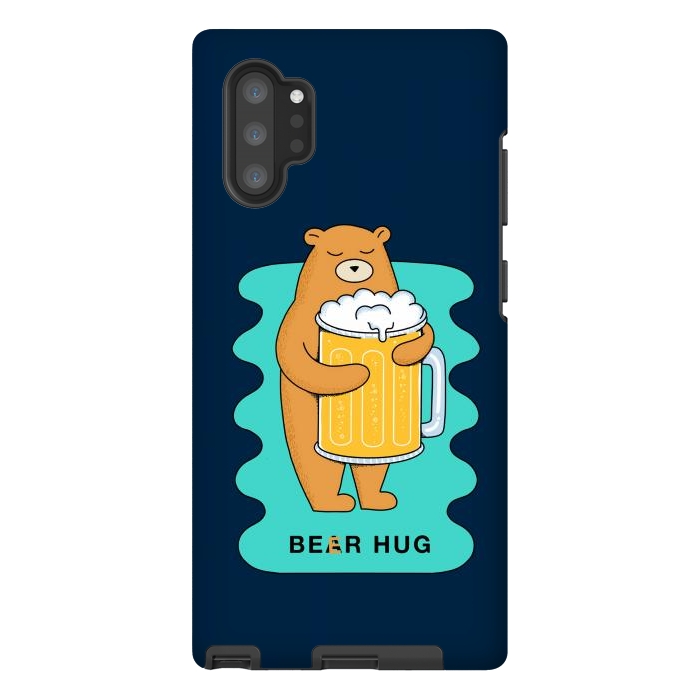 Galaxy Note 10 plus StrongFit Beer Hug by Coffee Man