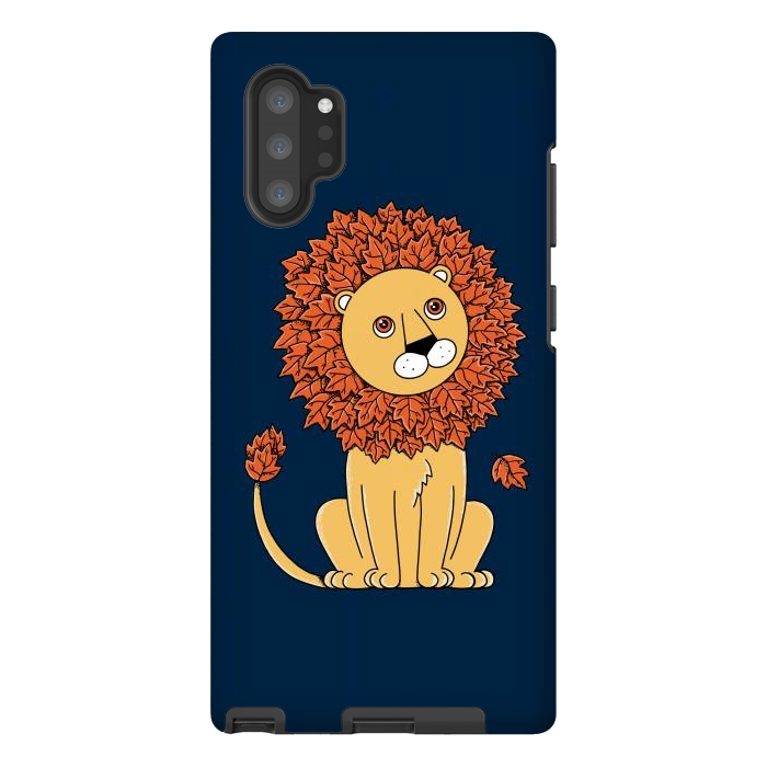 Galaxy Note 10 plus StrongFit Lion 2 by Coffee Man