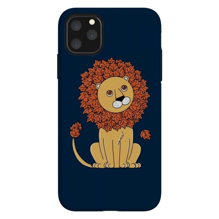 iPhone 11 Pro Max StrongFit Lion 2 by Coffee Man