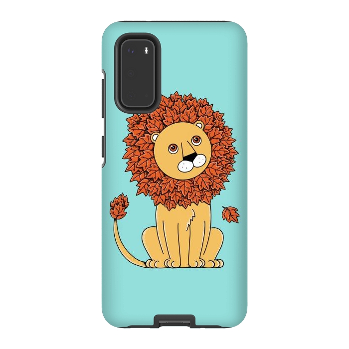 Galaxy S20 StrongFit Lion by Coffee Man