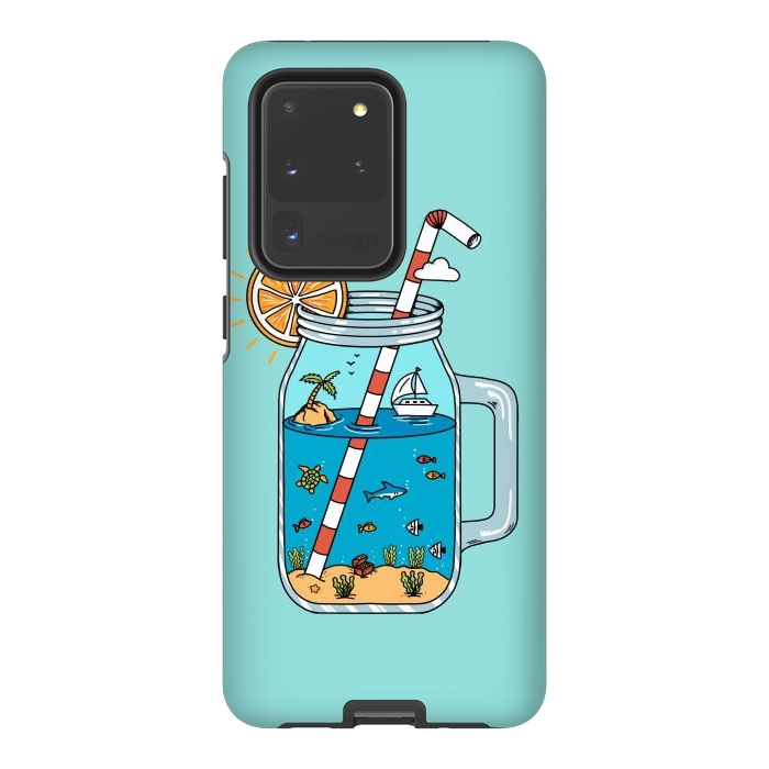 Galaxy S20 Ultra StrongFit Drink Landscape by Coffee Man