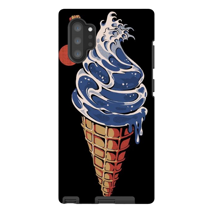 Galaxy Note 10 plus StrongFit Great Ice cream by Ilustrata