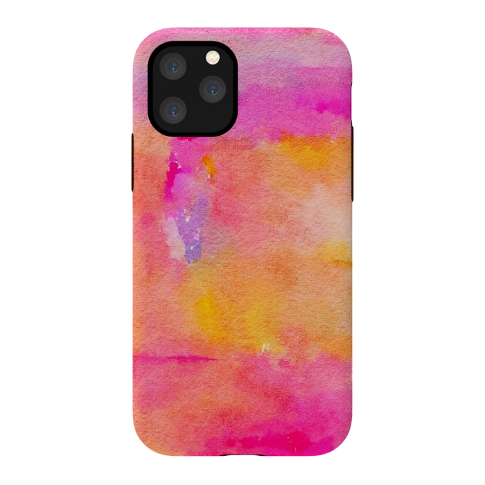 iPhone 11 Pro StrongFit Be A Rainbow In Someone's Cloud | Modern Bohemian Watercolor Painting Optimism Positivity Good Vibes by Uma Prabhakar Gokhale