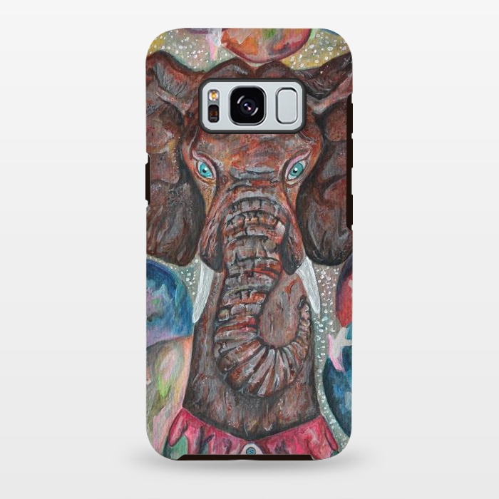 Galaxy S8 plus StrongFit Elefante by AlienArte 