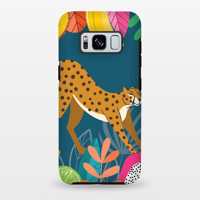 Galaxy S8 plus StrongFit Cheetah stretching in the wild by Jelena Obradovic