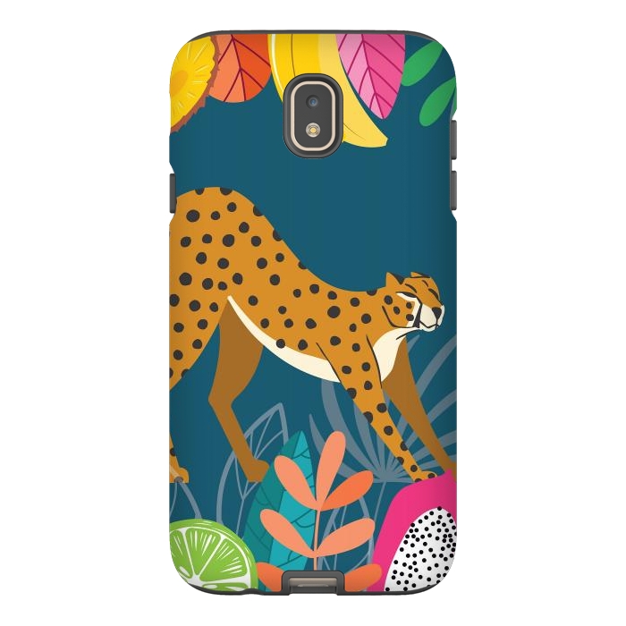 Galaxy J7 StrongFit Cheetah stretching in the wild by Jelena Obradovic