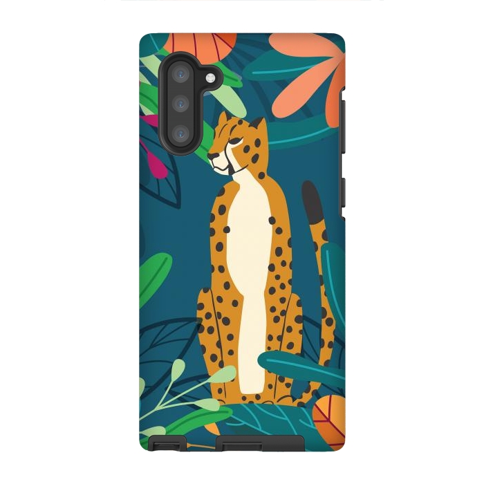 Galaxy Note 10 StrongFit Cheetah chilling by Jelena Obradovic