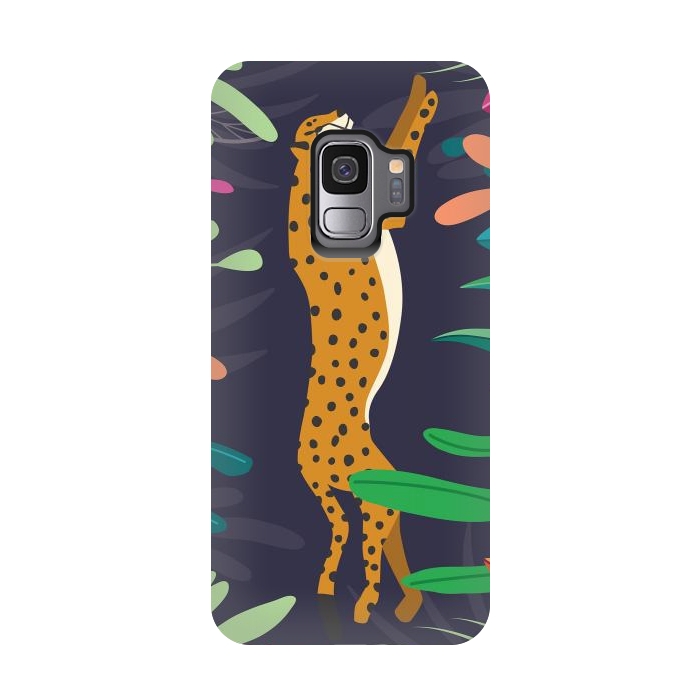 Galaxy S9 StrongFit Cheetah running by Jelena Obradovic