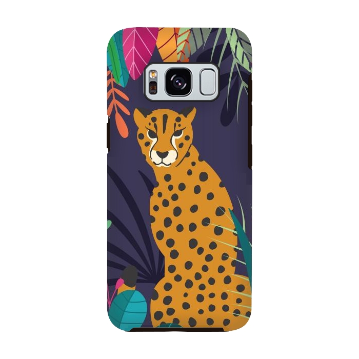 Galaxy S8 StrongFit Cheetah sitting in the wild by Jelena Obradovic