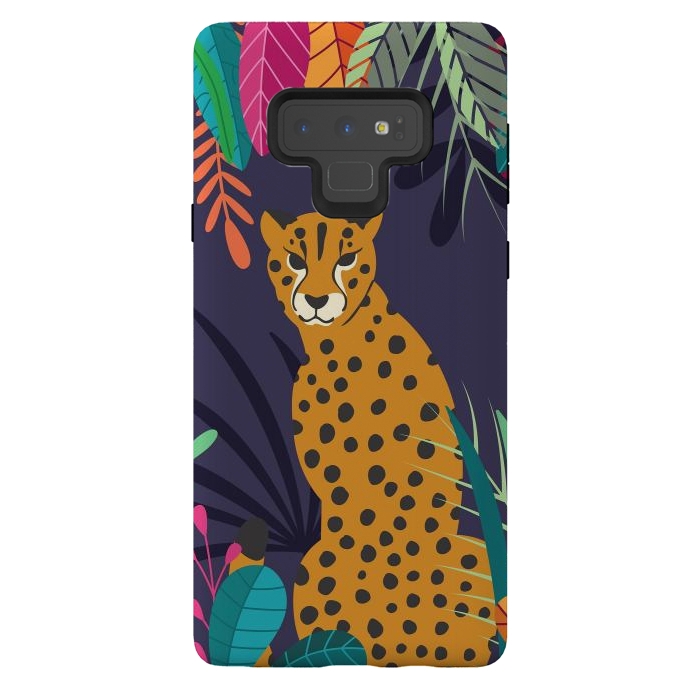Galaxy Note 9 StrongFit Cheetah sitting in the wild by Jelena Obradovic
