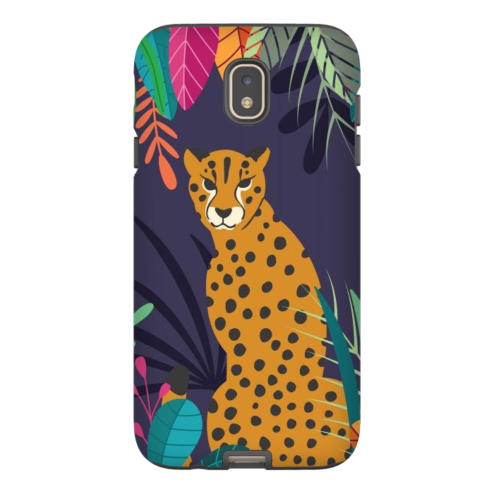 Galaxy J7 StrongFit Cheetah sitting in the wild by Jelena Obradovic