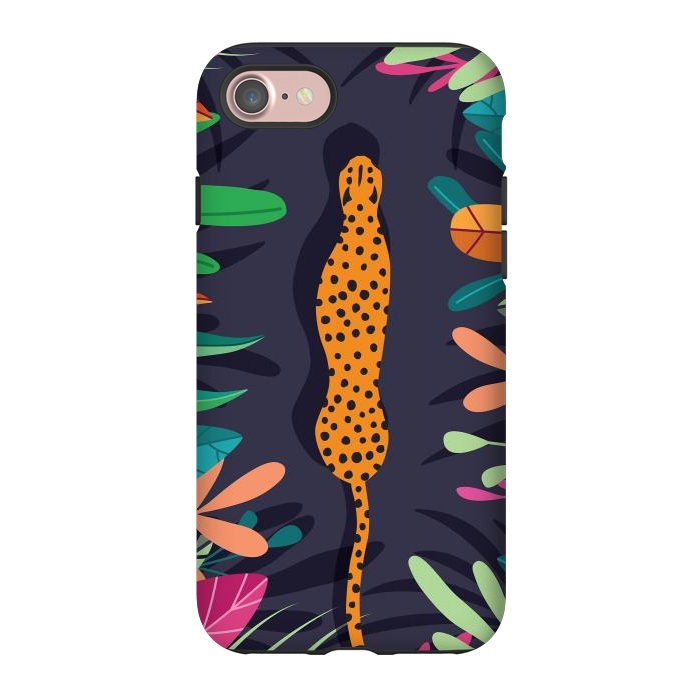 iPhone 7 StrongFit Cheetah walking in the wild by Jelena Obradovic