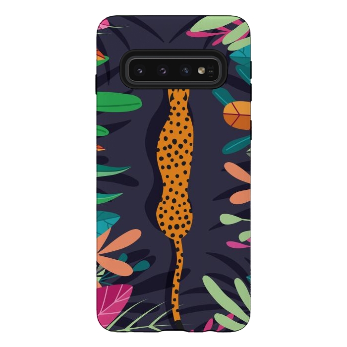 Galaxy S10 StrongFit Cheetah walking in the wild by Jelena Obradovic
