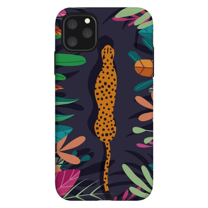 iPhone 11 Pro Max StrongFit Cheetah walking in the wild by Jelena Obradovic