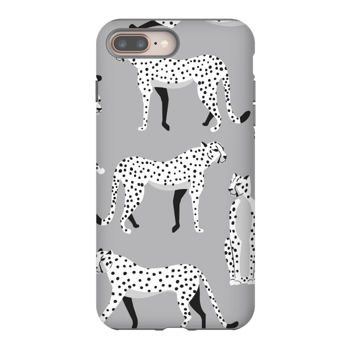 iPhone 7 plus StrongFit Cheetah pattern 04 by Jelena Obradovic