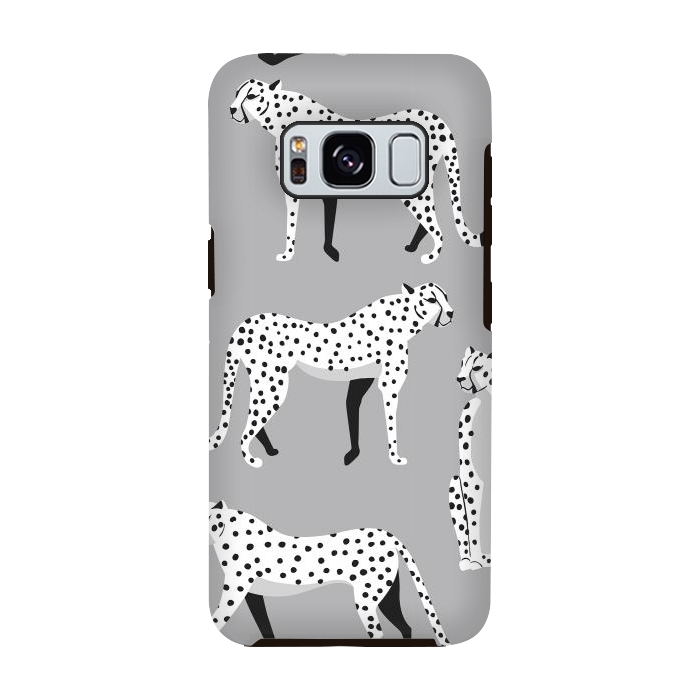 Galaxy S8 StrongFit Cheetah pattern 04 by Jelena Obradovic