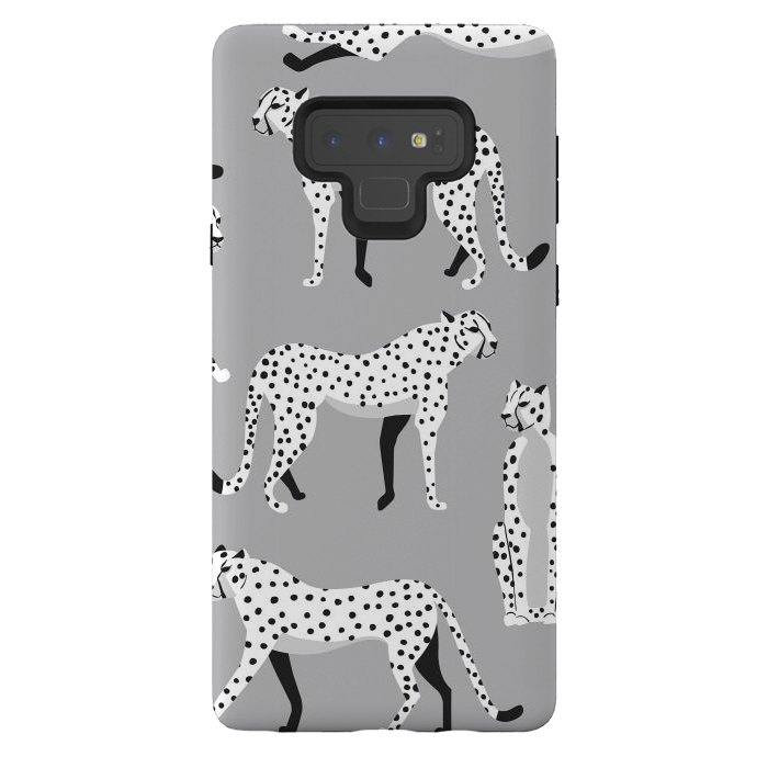 Galaxy Note 9 StrongFit Cheetah pattern 04 by Jelena Obradovic