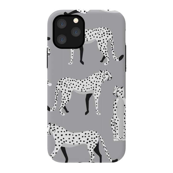 iPhone 11 Pro StrongFit Cheetah pattern 04 by Jelena Obradovic