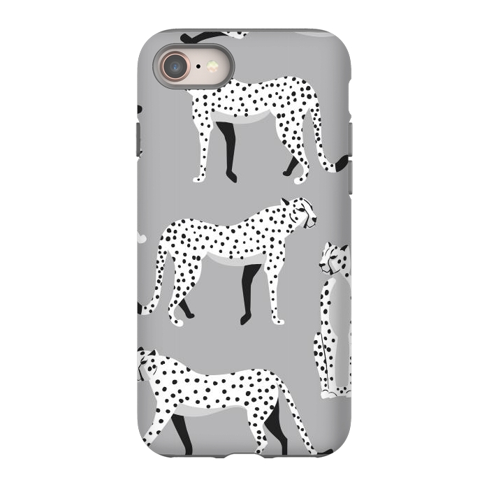 iPhone SE StrongFit Cheetah pattern 04 by Jelena Obradovic