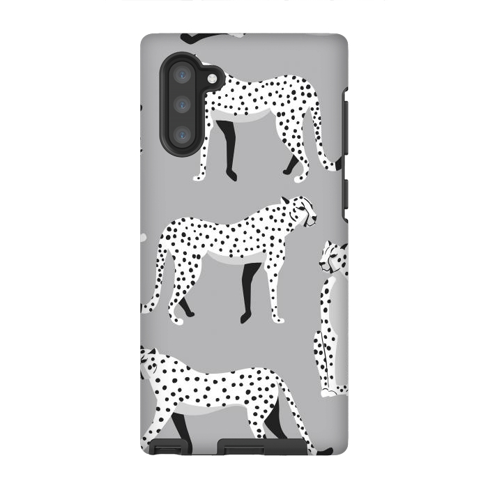 Galaxy Note 10 StrongFit Cheetah pattern 04 by Jelena Obradovic