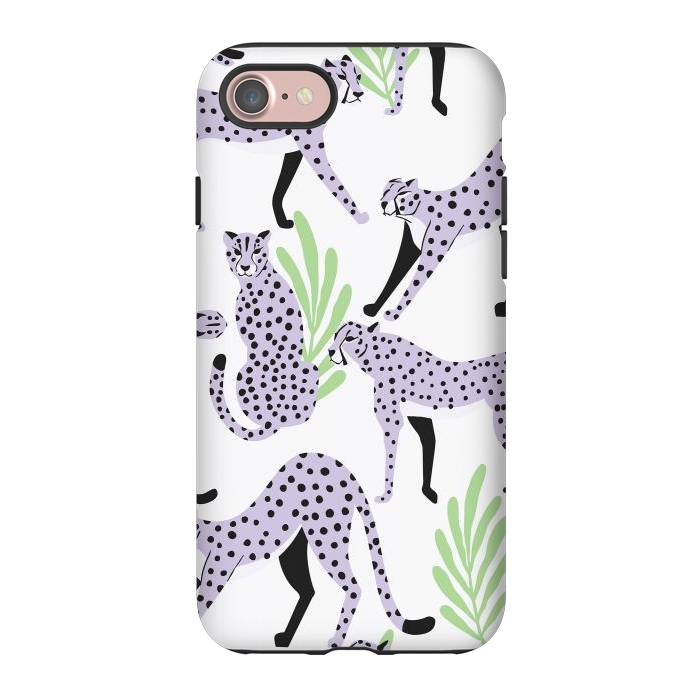 iPhone 7 StrongFit Cheetah pattern 05 by Jelena Obradovic