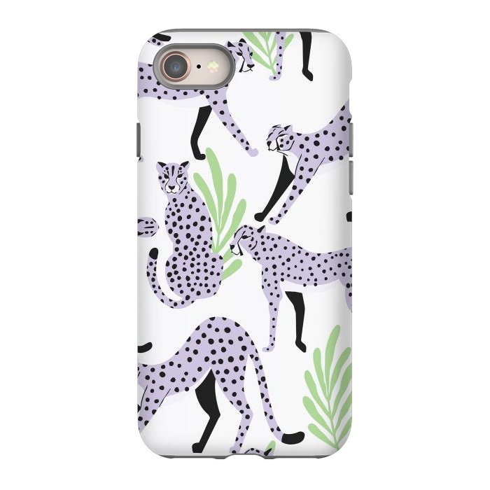 iPhone SE StrongFit Cheetah pattern 05 by Jelena Obradovic