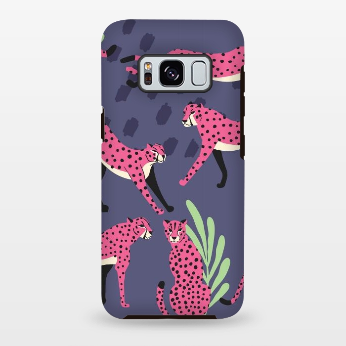 Galaxy S8 plus StrongFit Cheetah pattern 06 by Jelena Obradovic